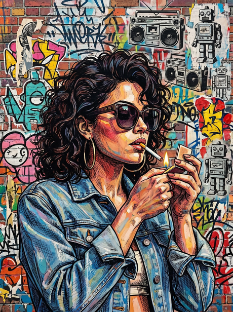 Urban Photographer Vibes (100 Color Diamond Painting) Diamond Painting kit