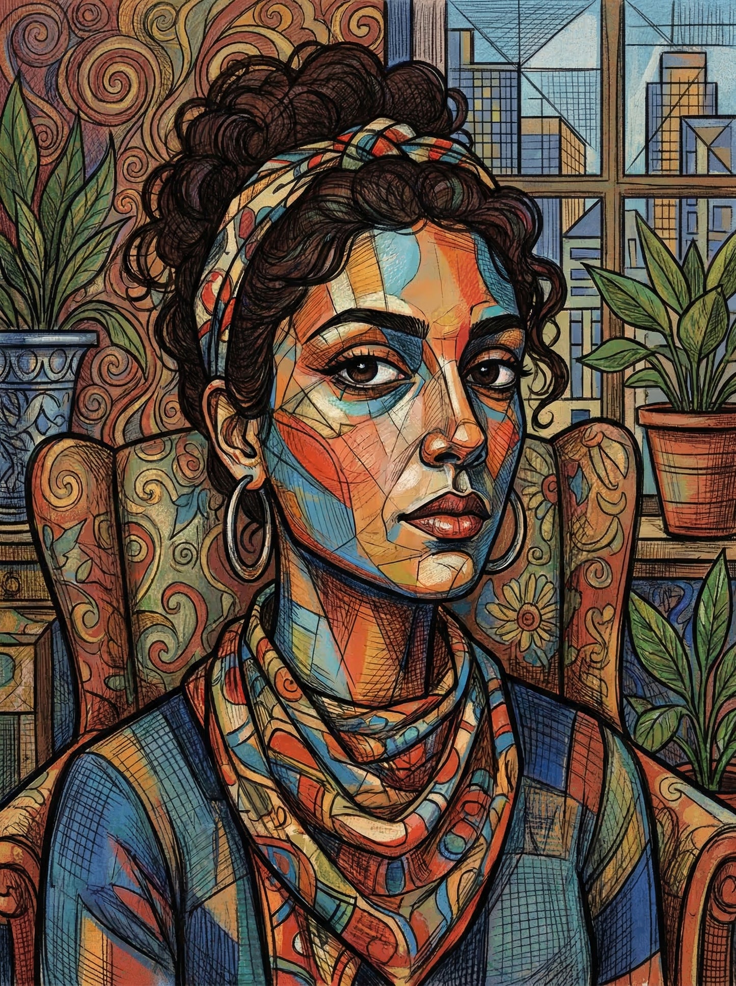 Urban Woman Portrait