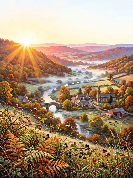 Valley Mist Sunrise