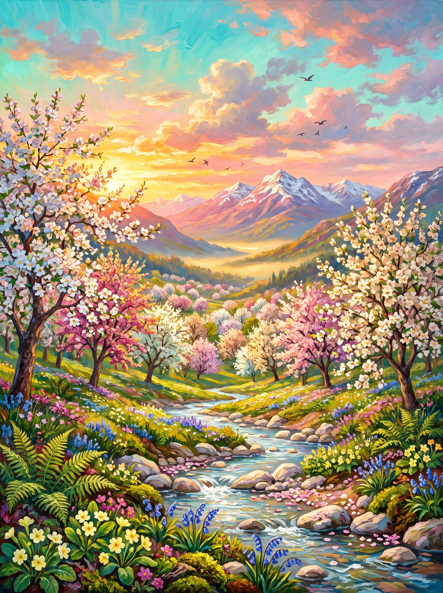 Valley of Blossom Dawn