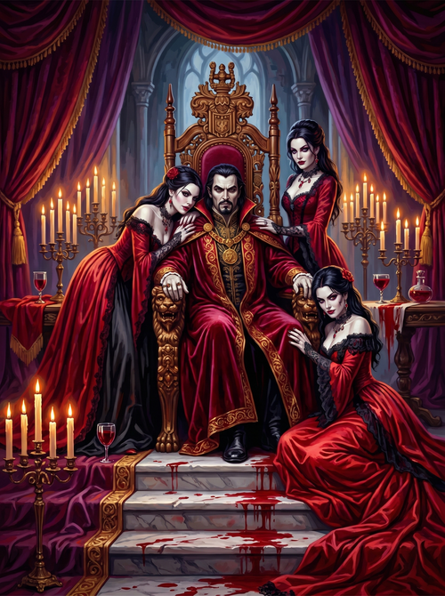 Vampire Lord Throne Brides (80 Colors)