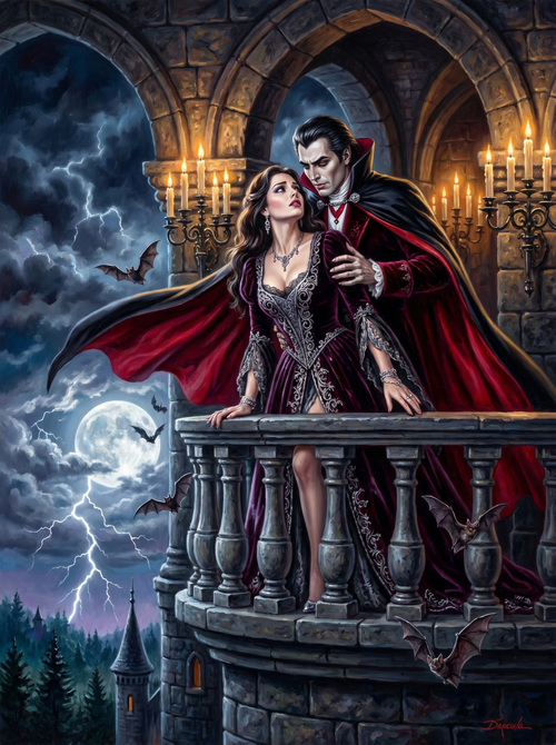 Vampire Lovers Castle Balcony (80 Colors)