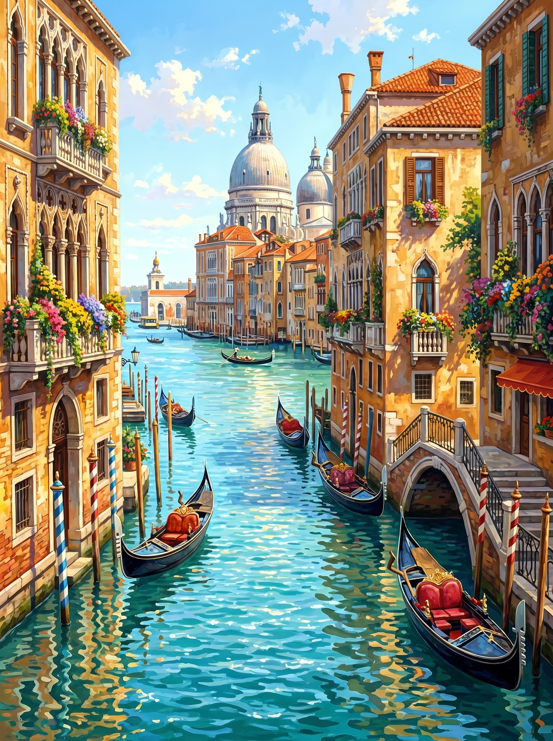Venice Grand Canal (150 Color Diamond Painting)
