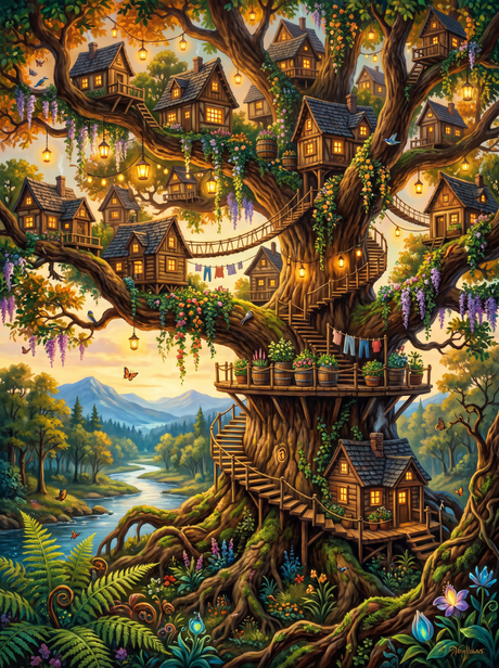 Village in the Tree