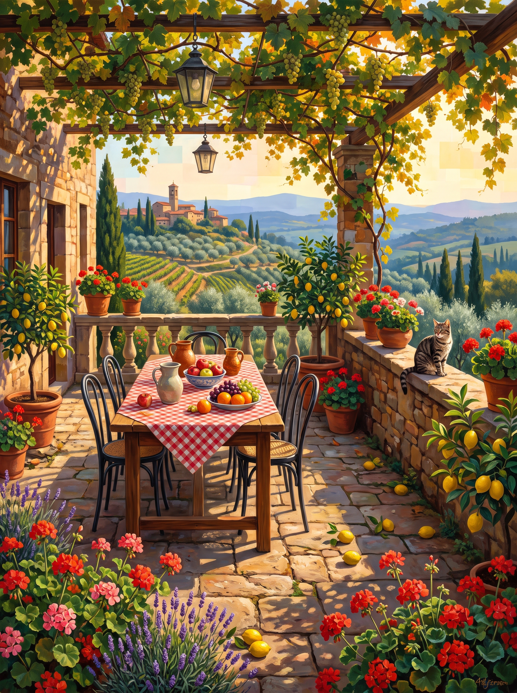 Vine Pergola Terrace