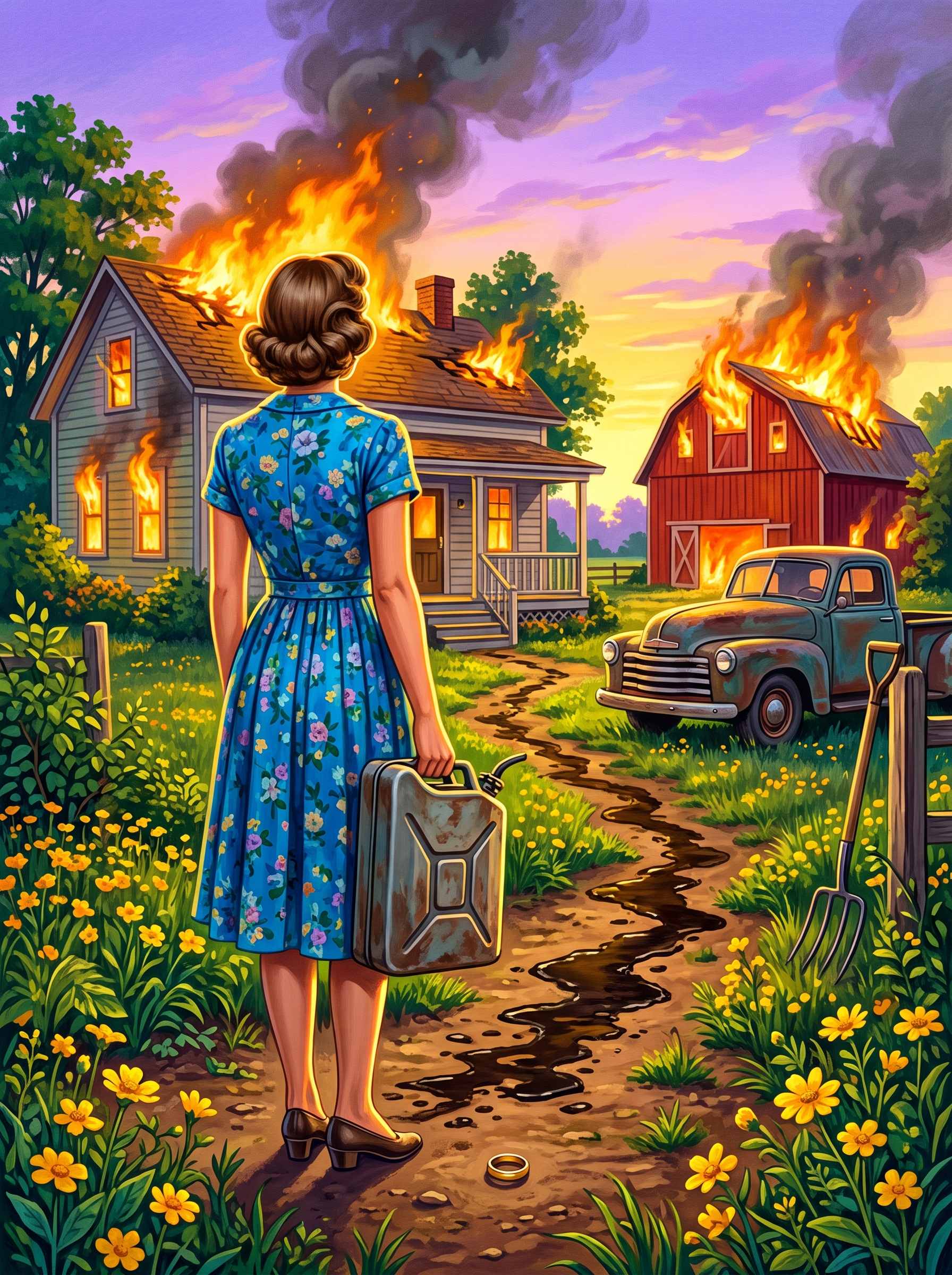 Violet Dusk Farmhouse