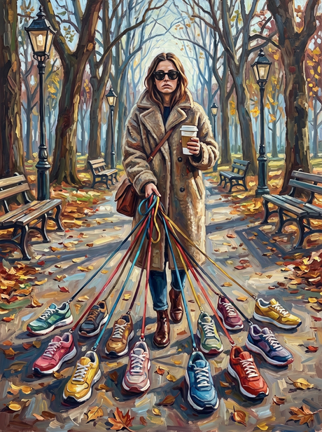 Running Shoes, Walking Pace