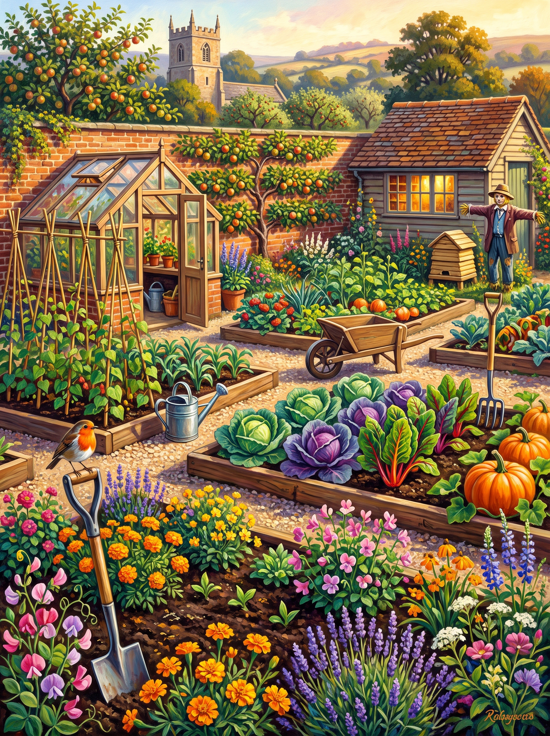 Walled Kitchen Garden
