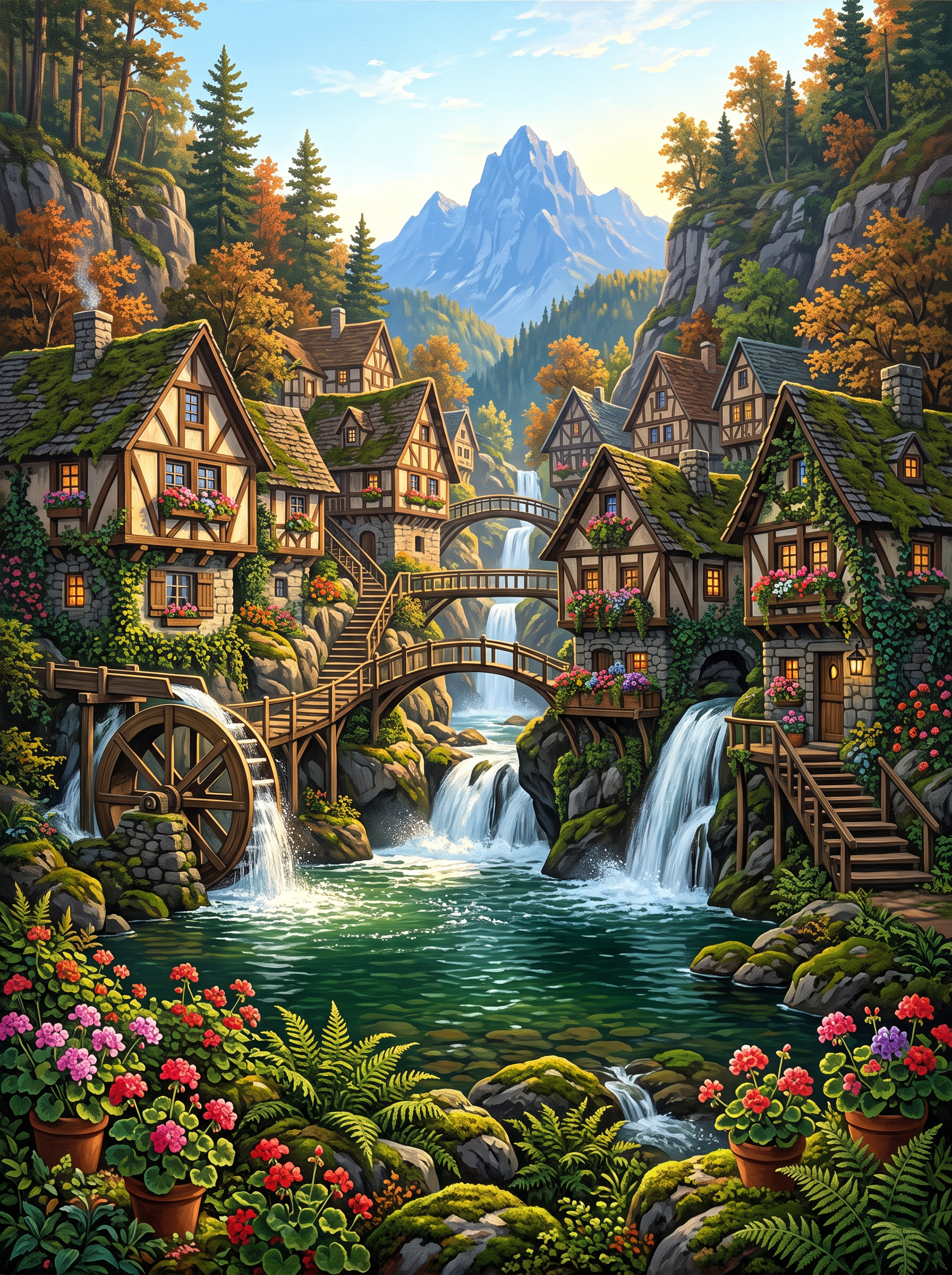Waterfall Village