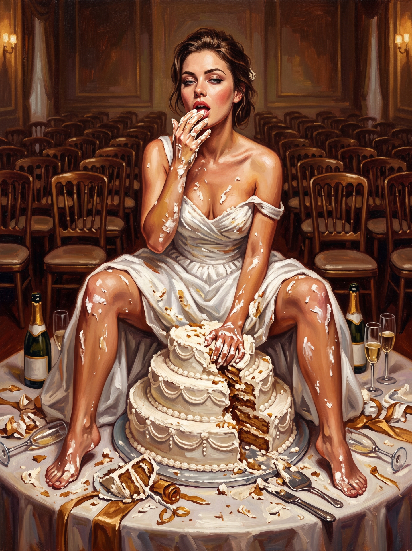 Wedding Cake Wreckage