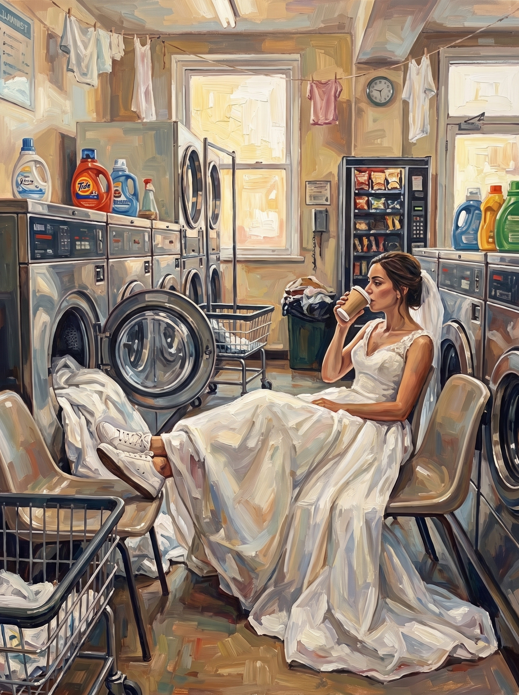 White Dress, Cold Wash