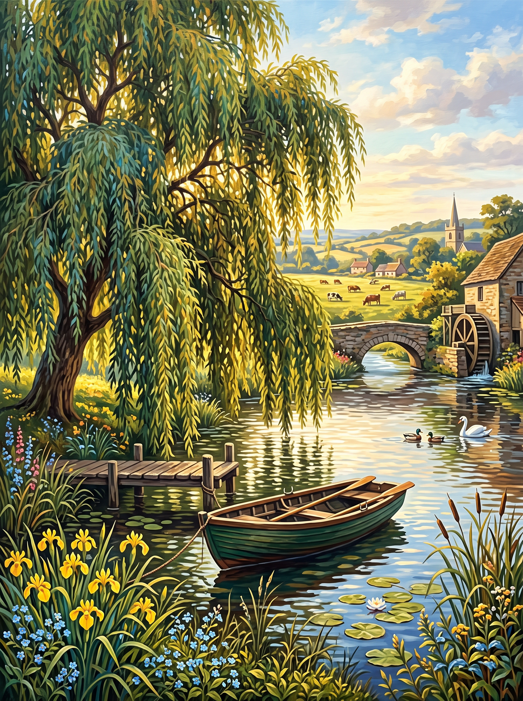 Weeping Willow River