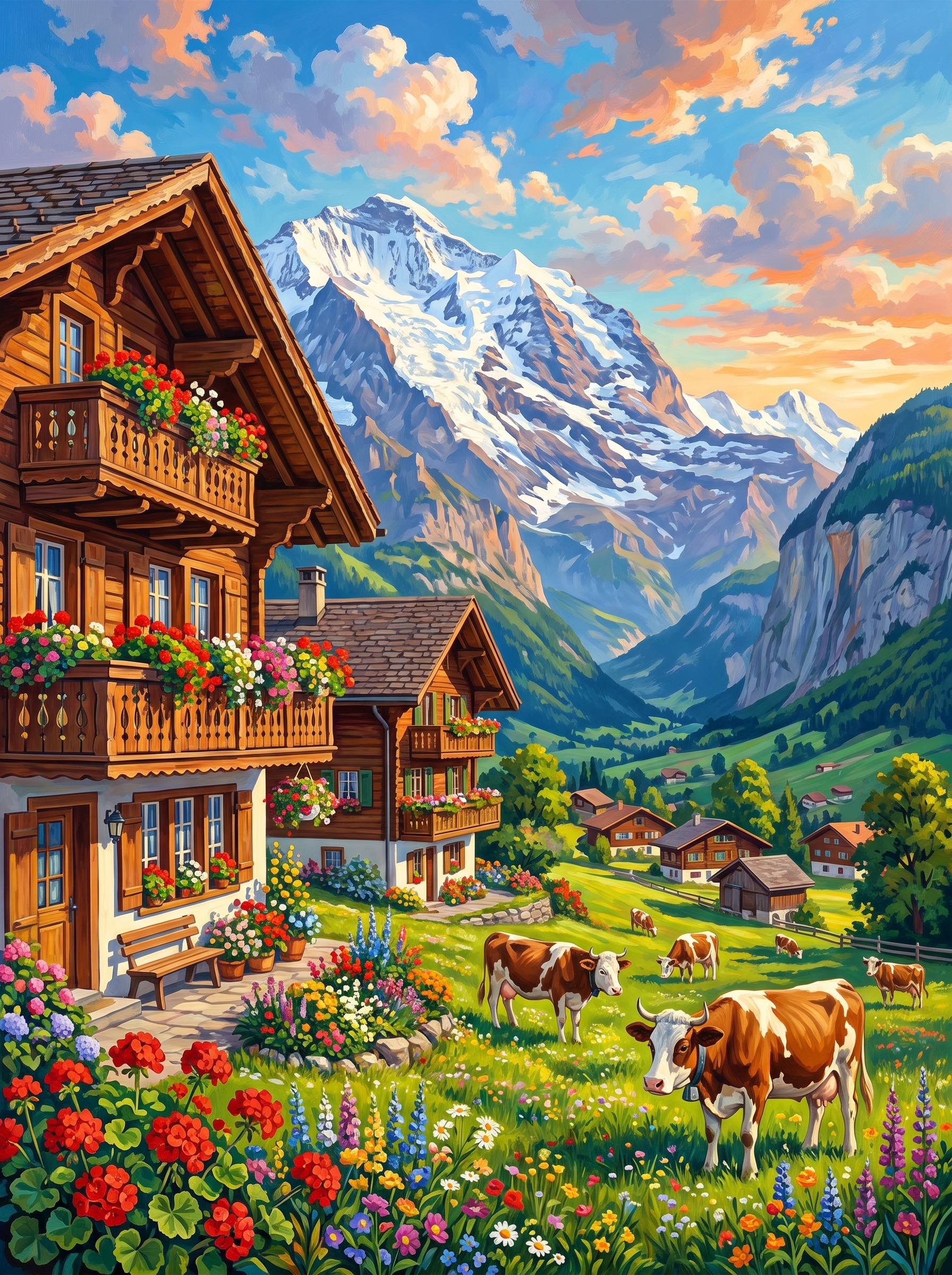Wengen, Swiss Alps
