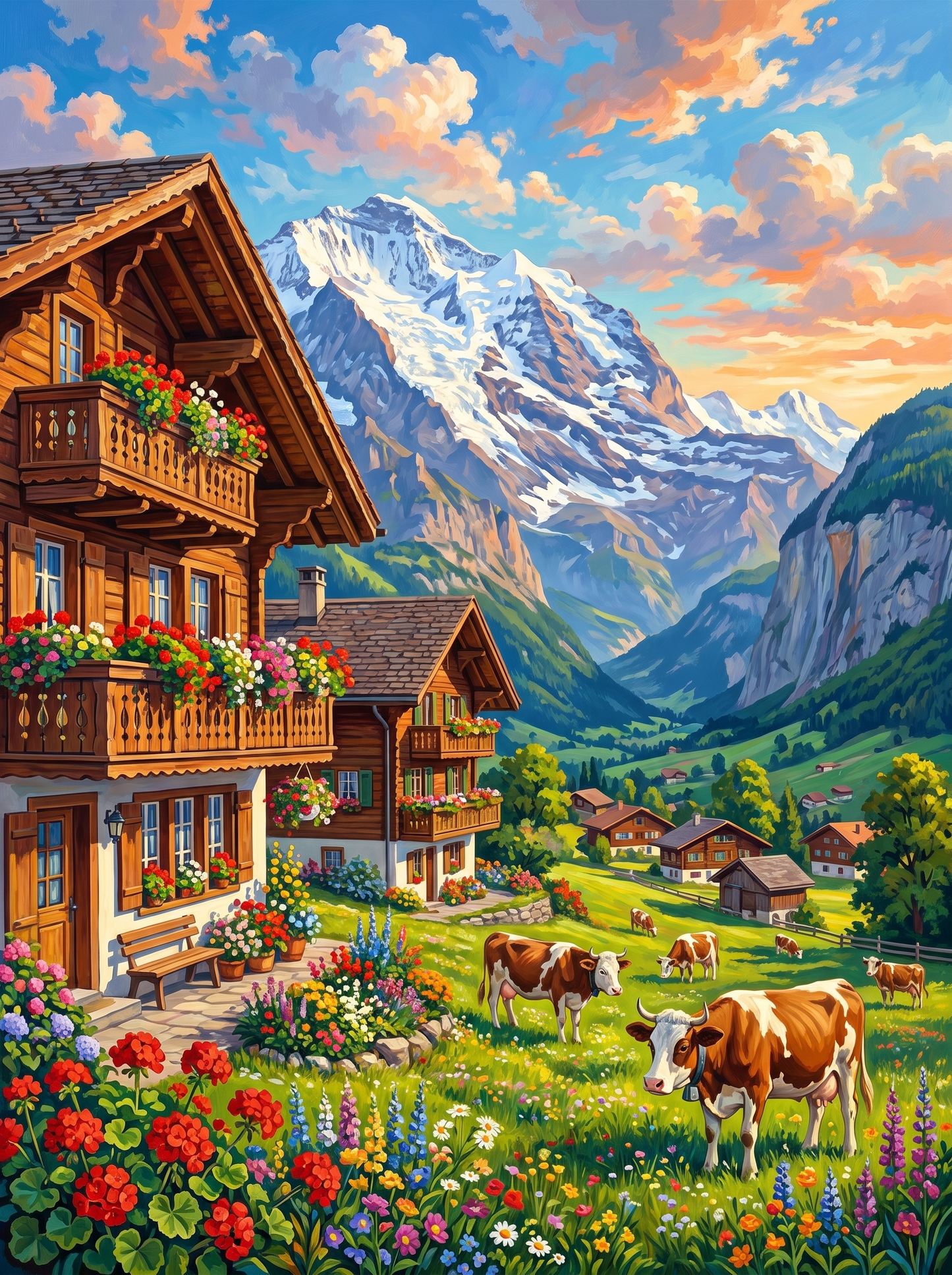 Wengen, Swiss Alps