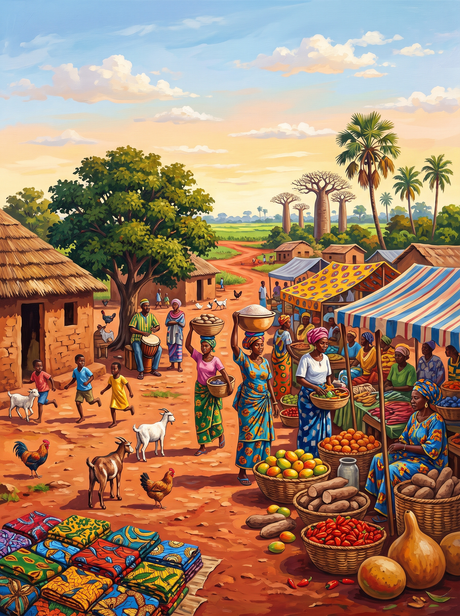 West African Market
