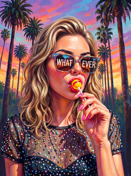 Whatever Kinda Mood (100 Color Diamond Painting)