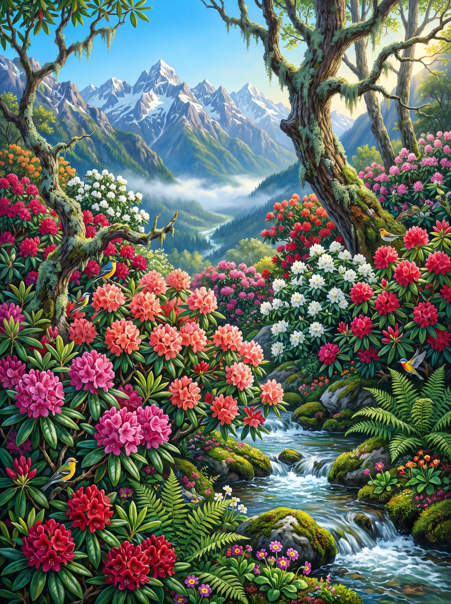 Wild Rhododendron Slope