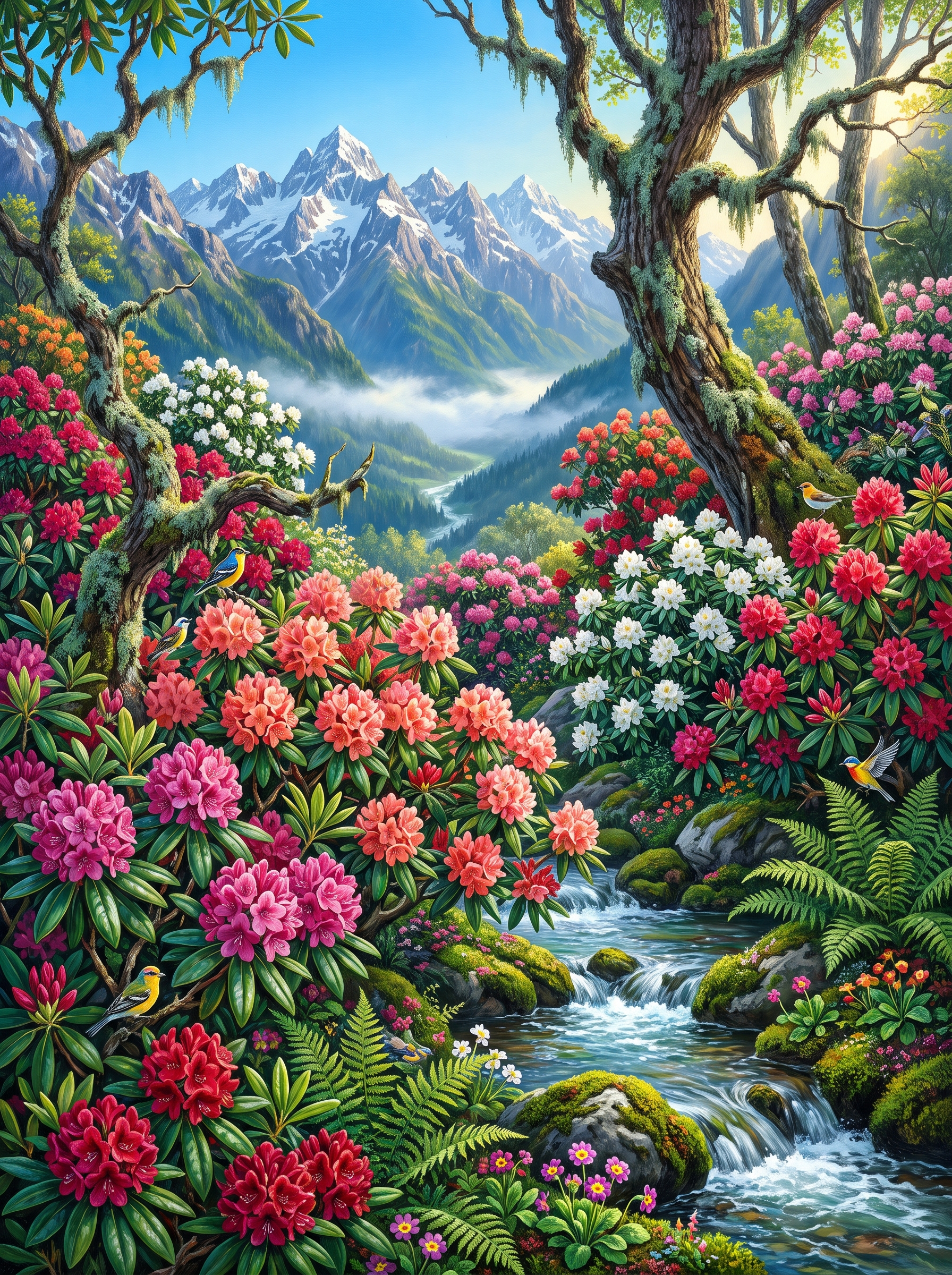 Wild Rhododendron Slope