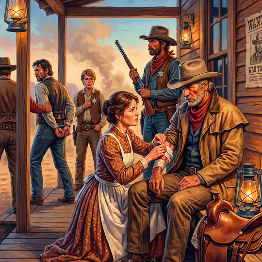 Wild West Saloon Serenade (150 Color Diamond Painting)