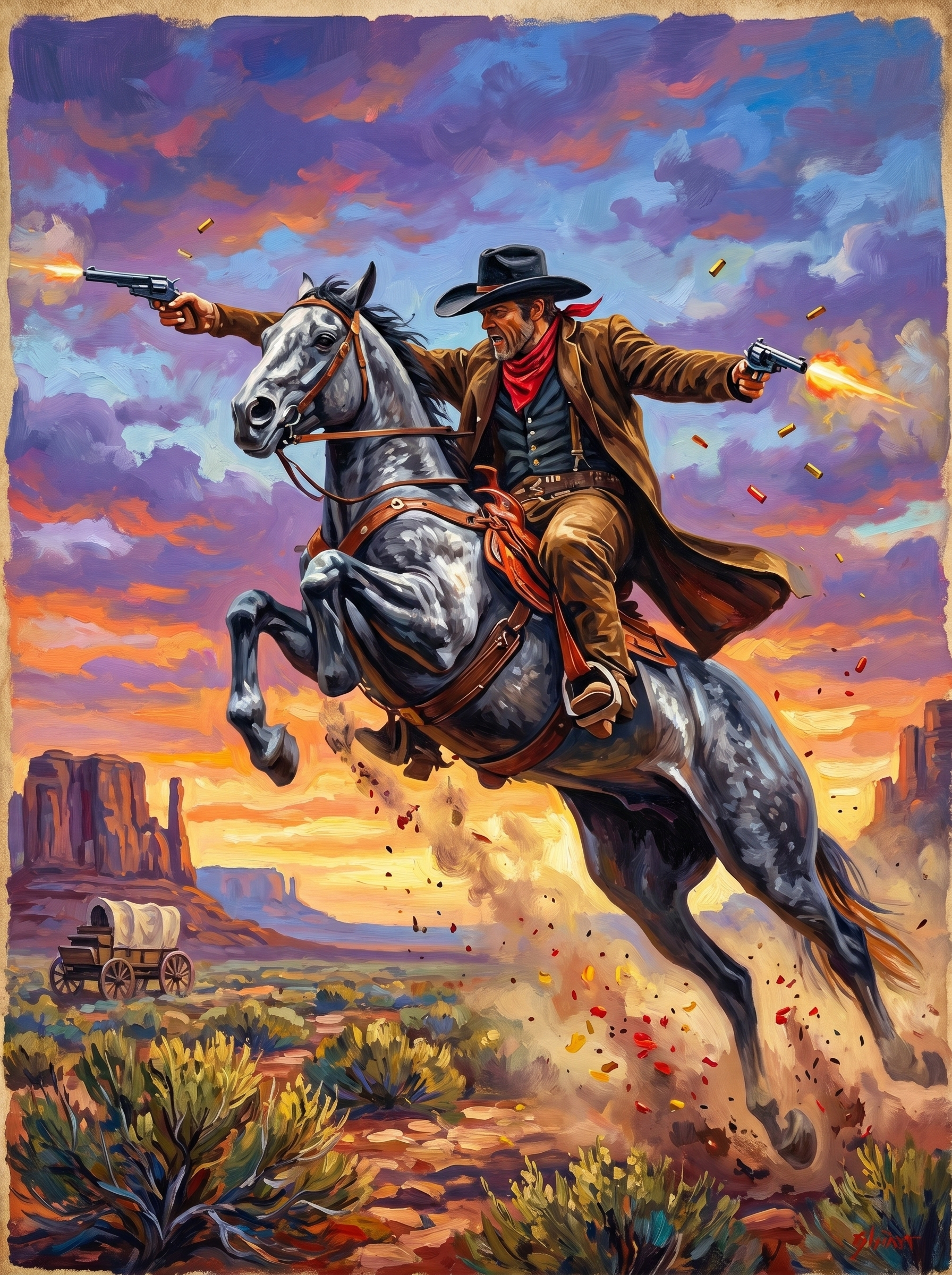 Wild Wild West (Diamond Painting) Diamond Painting kit