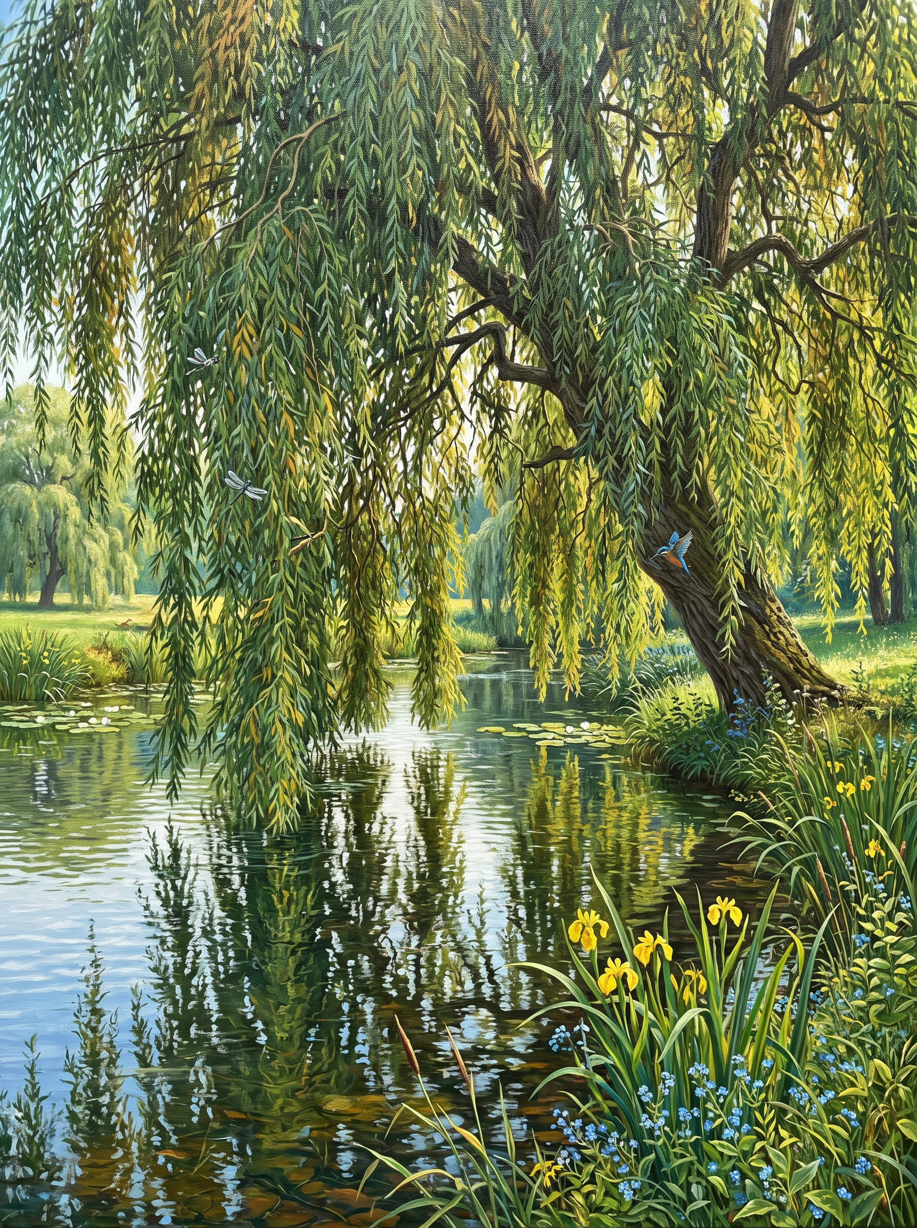Willow over the River