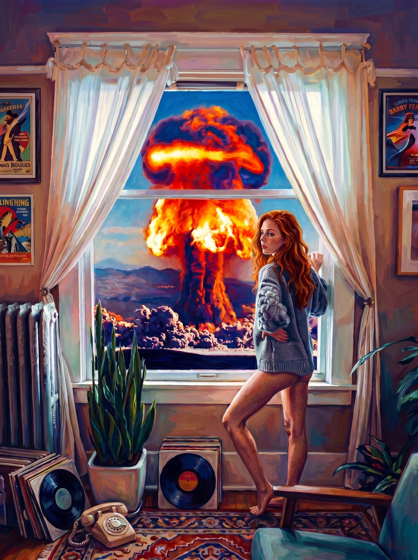 Hope My Pizza Delivery Doesn't Get Delayed (100 Color Diamond Painting) Diamond Painting kit