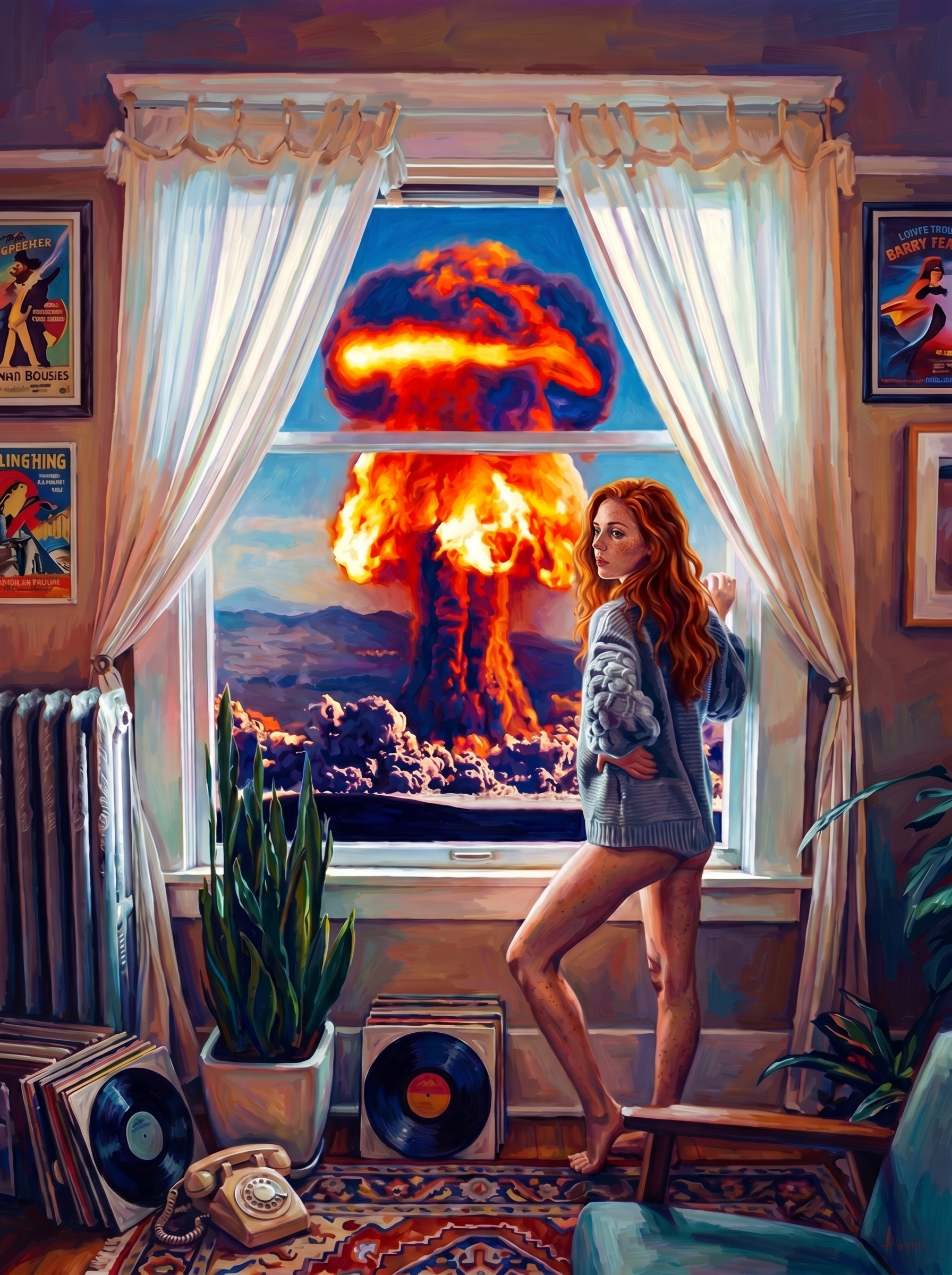 Hope My Pizza Delivery Doesn't Get Delayed (100 Color Diamond Painting) Diamond Painting kit