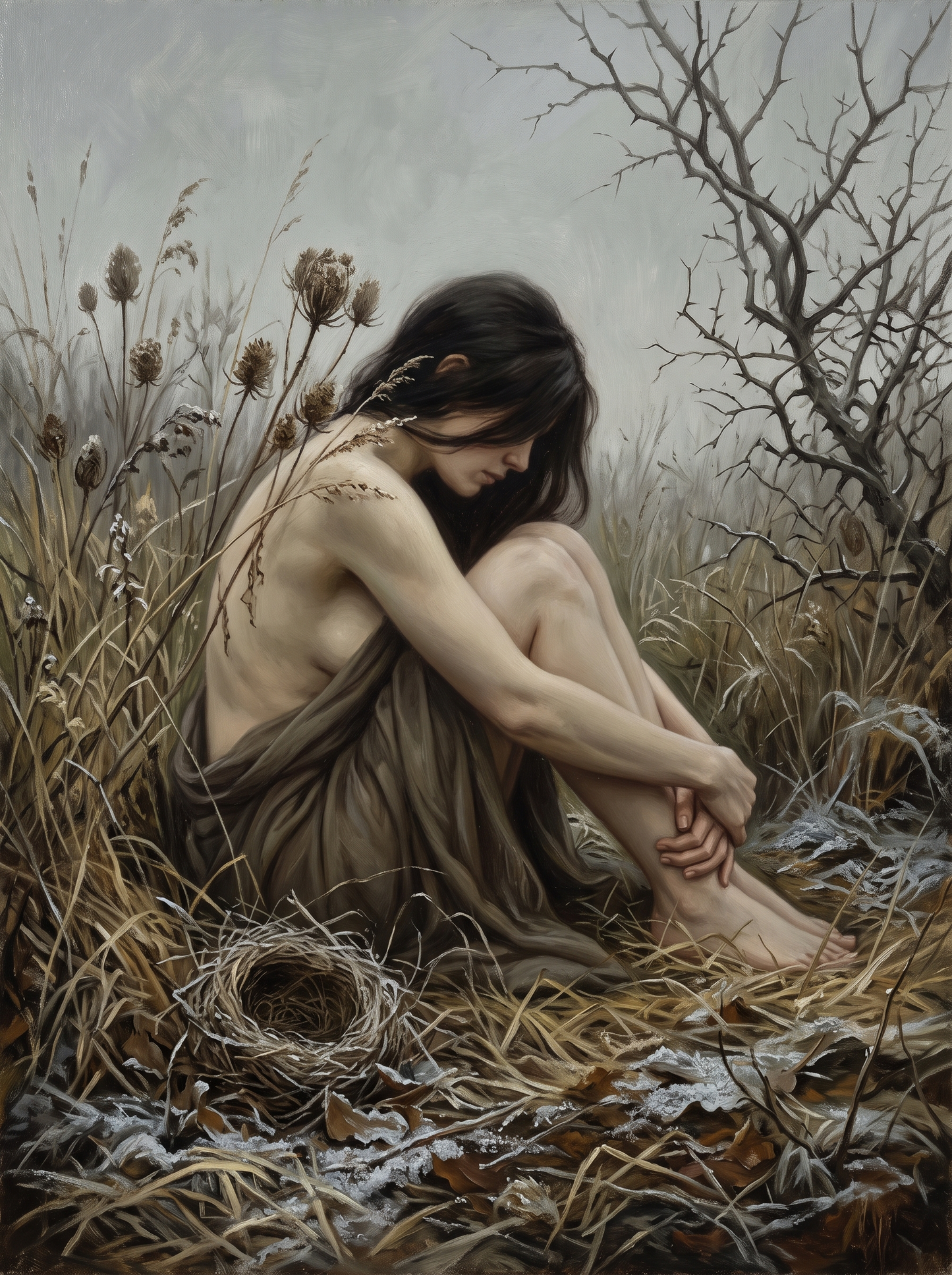 Winter Grasses Hollow