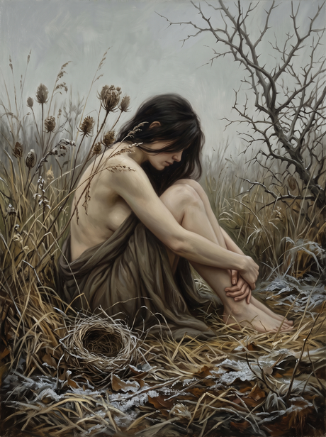 Winter Grasses Hollow