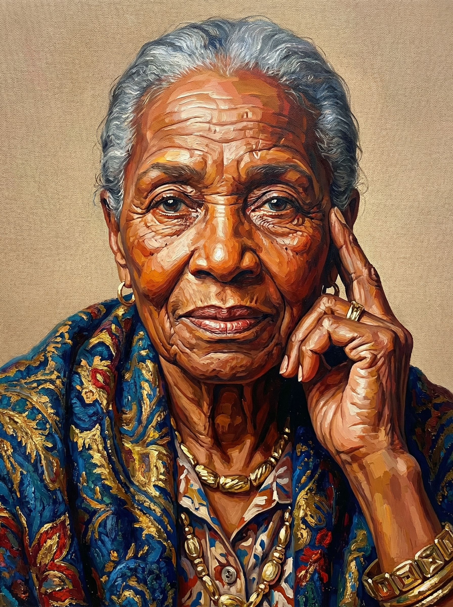 Wise Elder Paisley Shawl (100 Color Diamond Painting) Diamond Painting kit