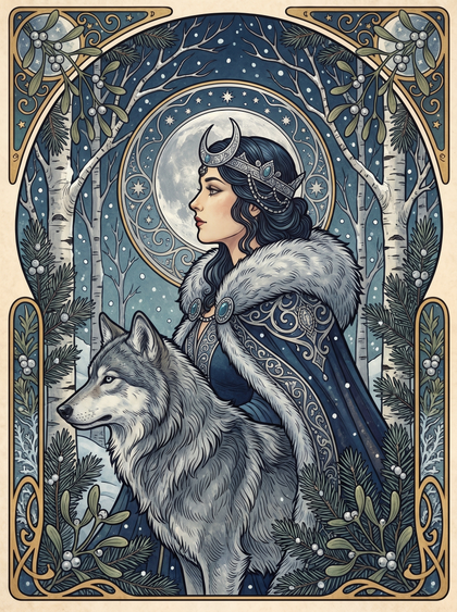 Priestess of the Wolf Moon