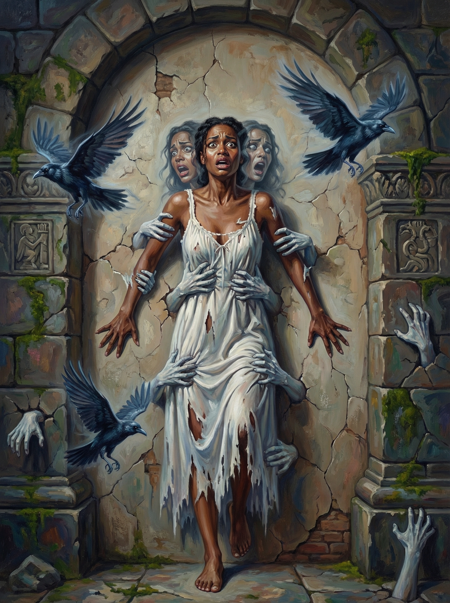 Whispers from the Walls (100 Color Diamond Painting) Diamond Painting kit