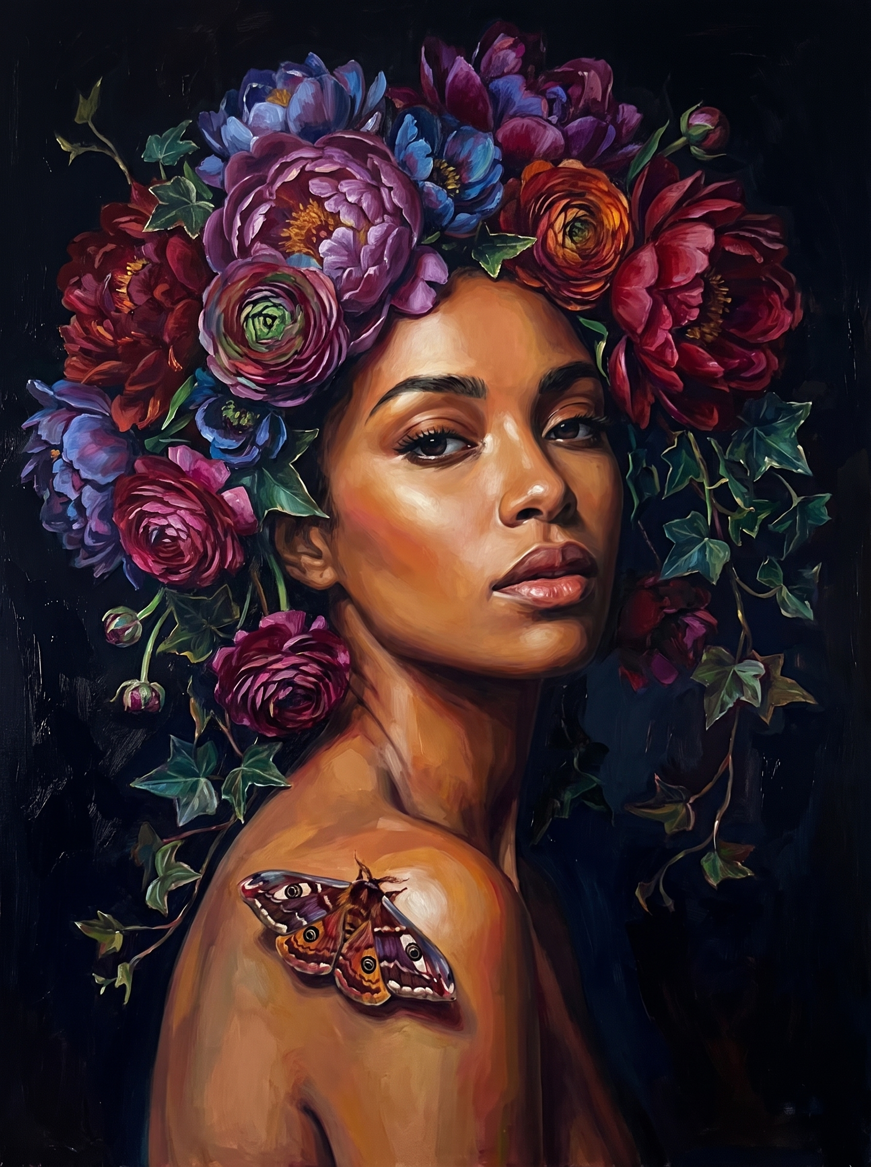 Crowned in Peonies