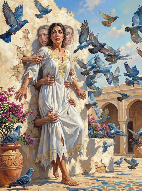 The Clutching Past (100 Color Diamond Painting) Diamond Painting kit