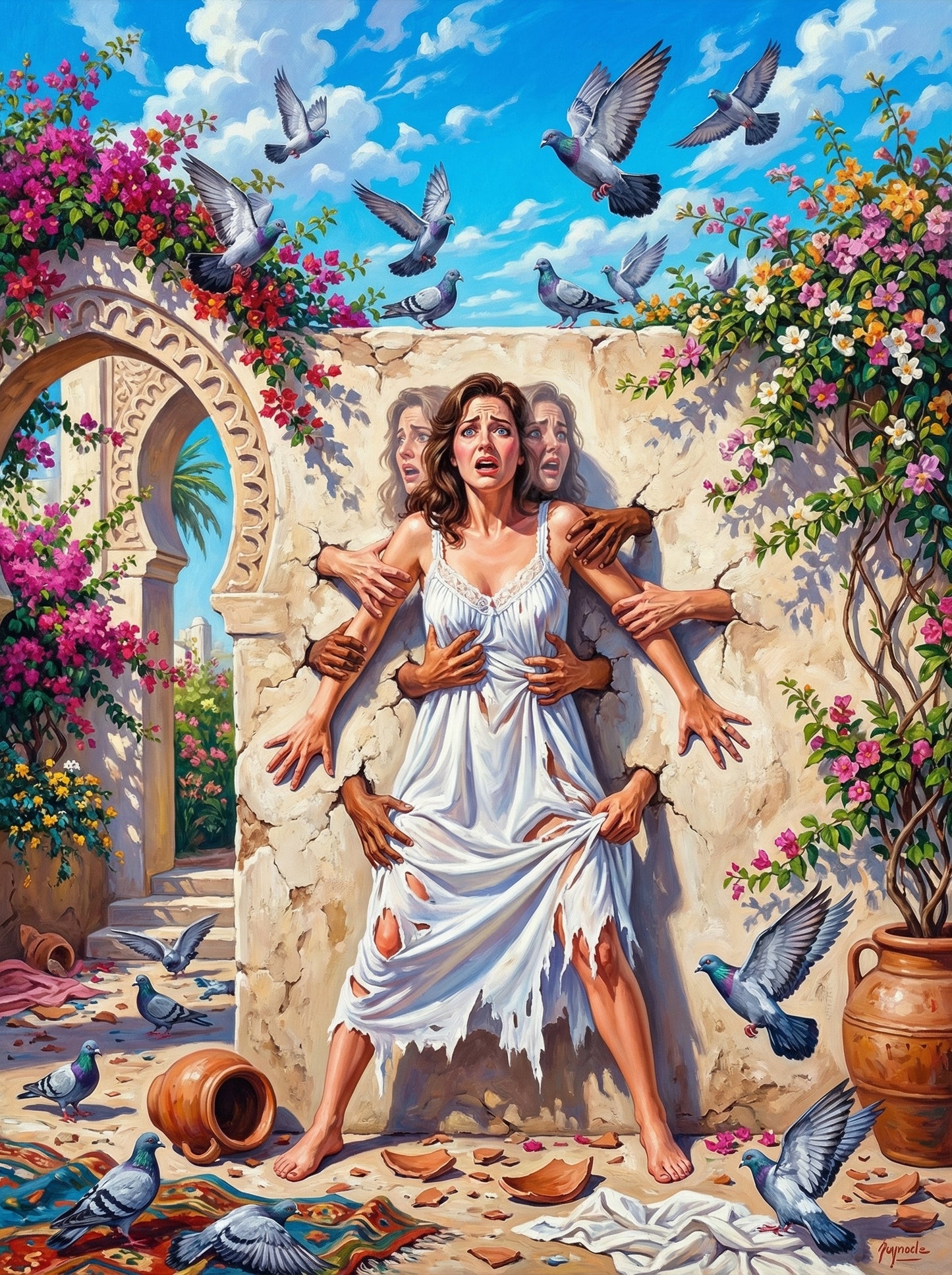 Echoes of Fear (100 Color Diamond Painting) Diamond Painting kit