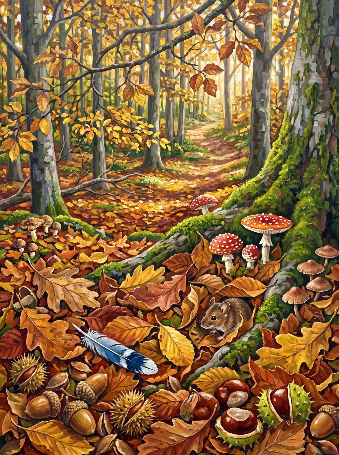 Woodland Leaf Litter