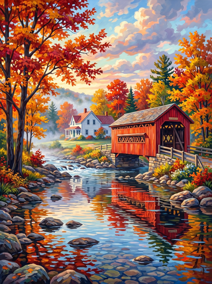 Woodstock Covered Bridge, Vermont