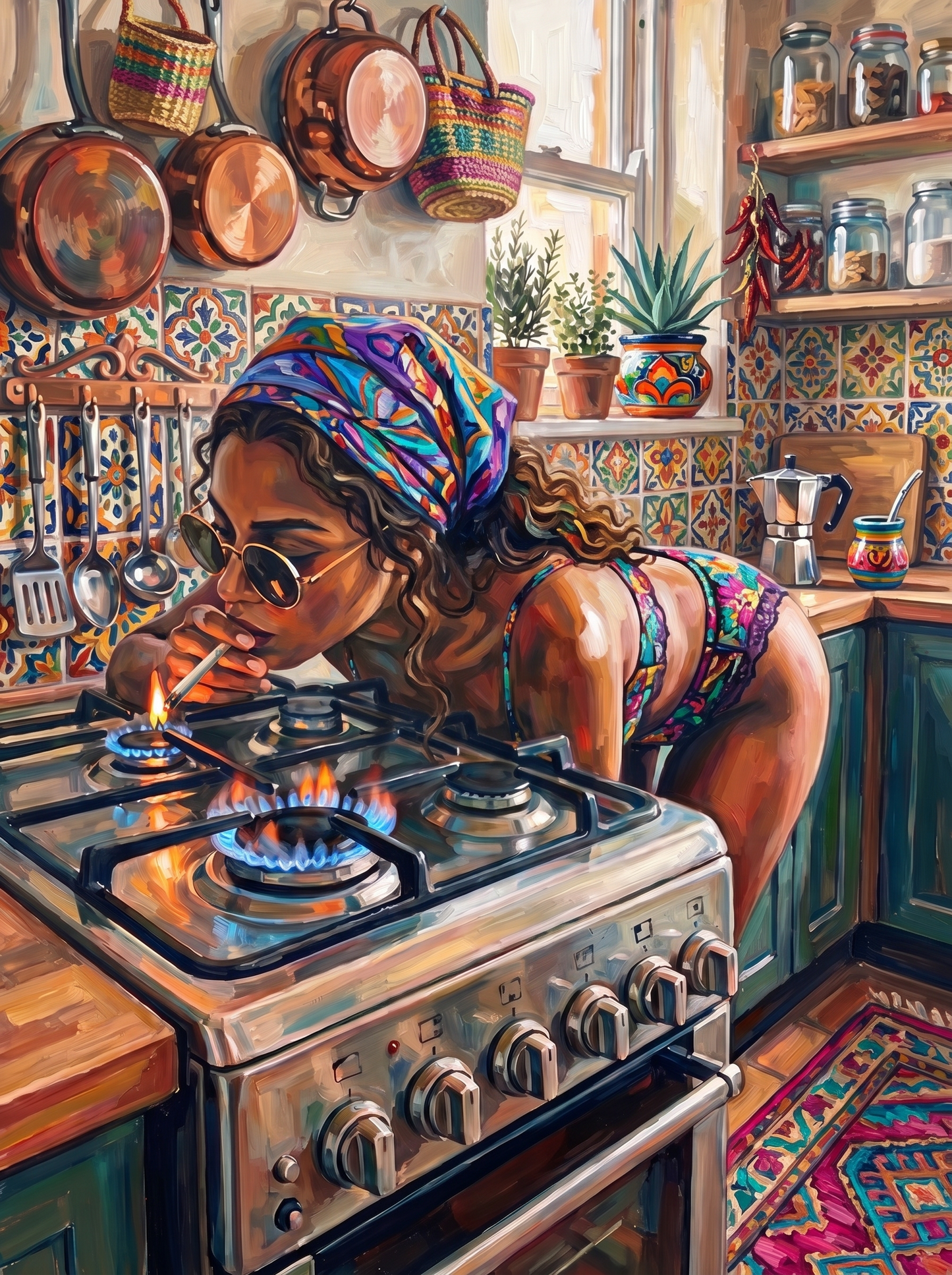 Woven Basket Kitchen