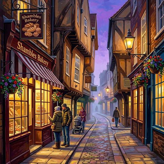 York Shambles Misty Clean (150 Color Diamond Painting)