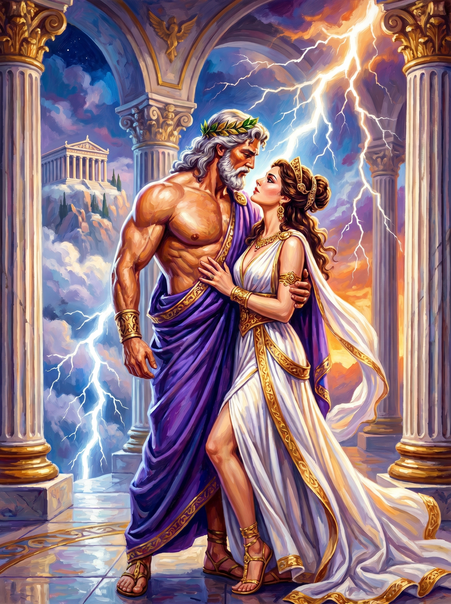 Zeus Goddess Stormy Temple (80 Colors)